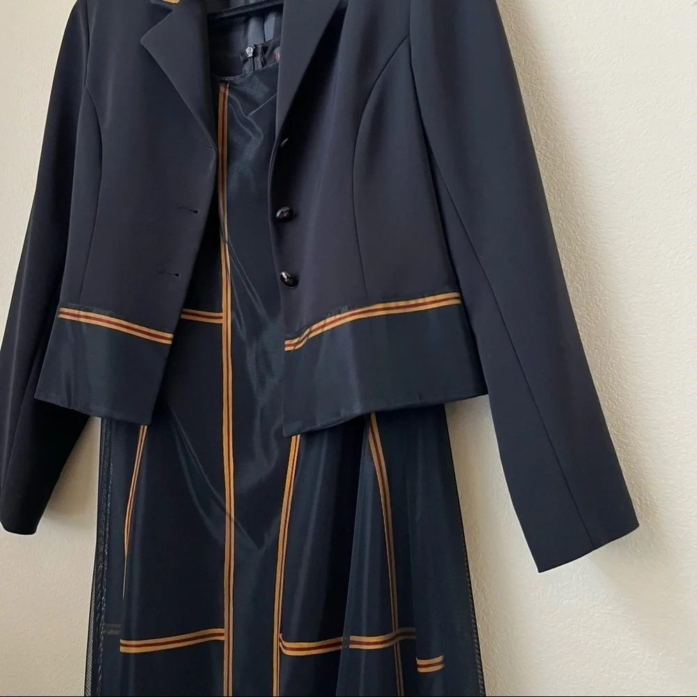 BATISTE Paris French Designer Blazer Dress Suite Set, size 38-40 FR